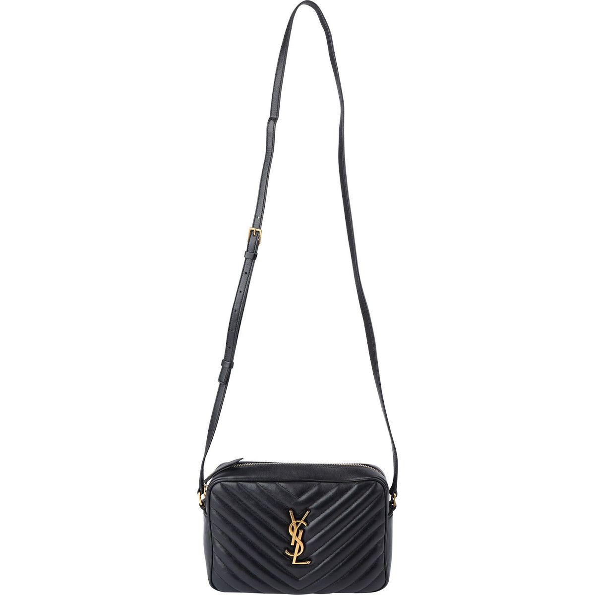 Saint Laurent Matelassé Leather Lou Camera Crossbody Bag