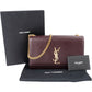 Saint Laurent Grain De Poudre Kate Chain Crossbody Bag