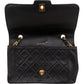 Chanel Quilted Lambskin 24K Gold Single Flap Crossbody Bag