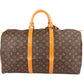 Louis Vuitton Monogram Canvas Keepall 50 Travel Bag