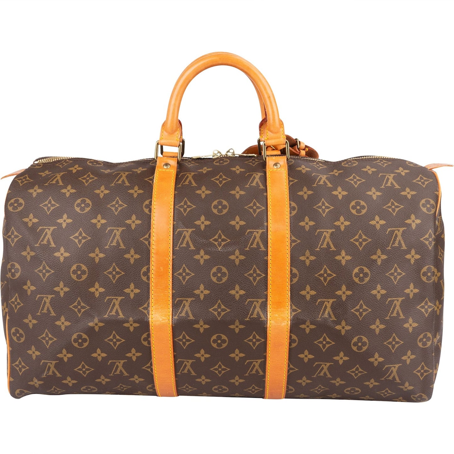 Louis Vuitton Monogram Canvas Keepall 50 Travel Bag