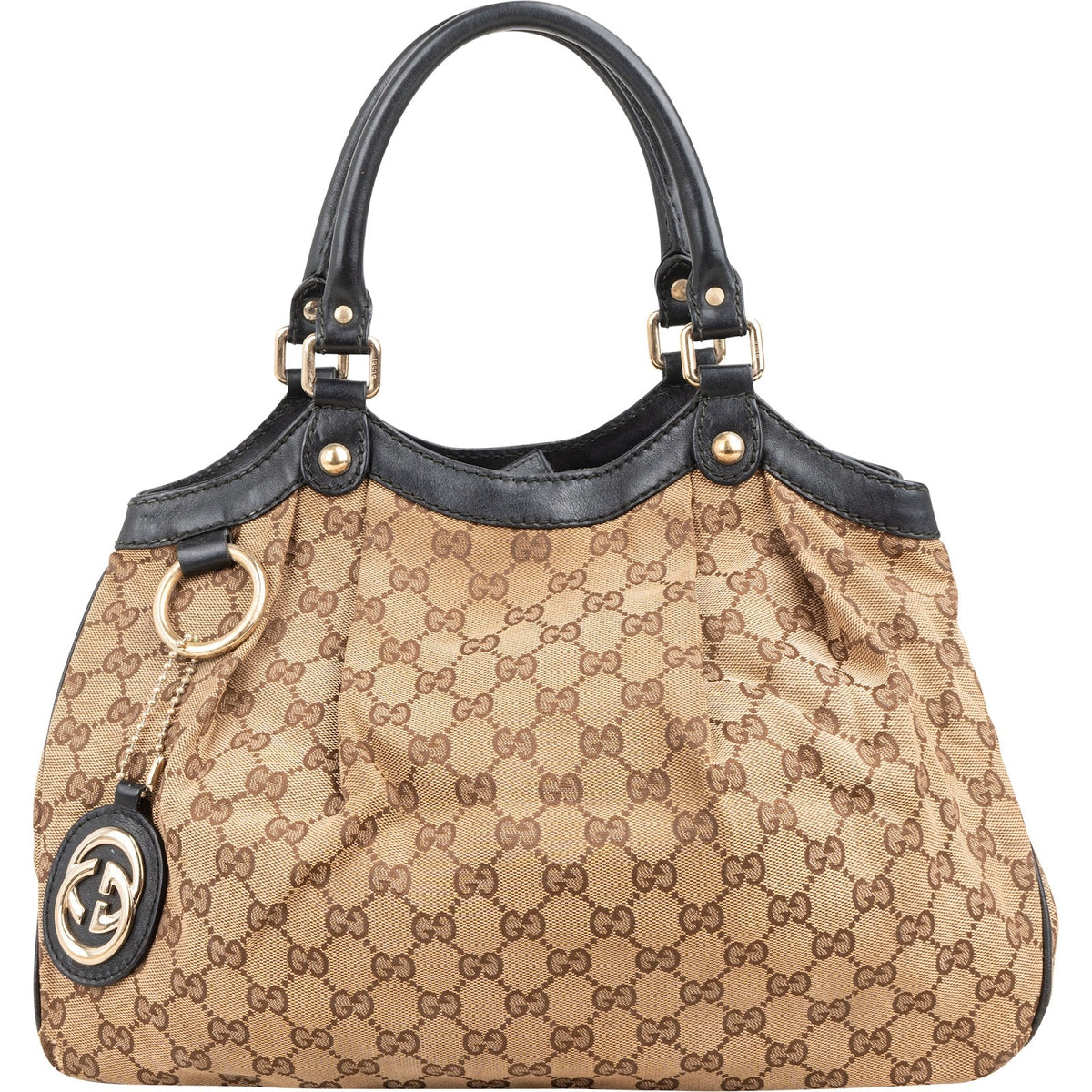Gucci Monogram GG Canvas Sukey Handbag