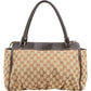 Gucci Monogram GG Canvas Abbey D-Ring Satchel Handbag