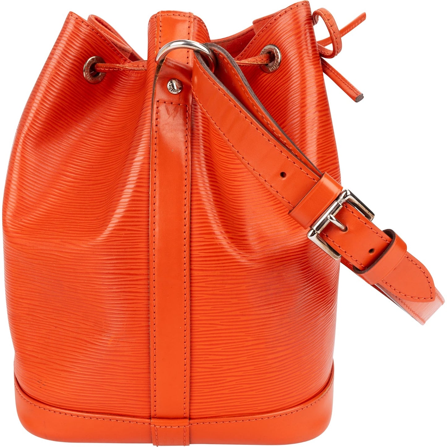 Louis Vuitton Orange Epi Leather NM Sac Noe Petit Shoulder Bag