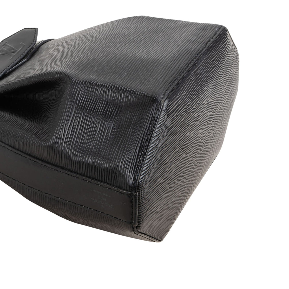 Louis Vuitton Noir Epi Leather Sac d'Epaule PM Shoulder Bag
