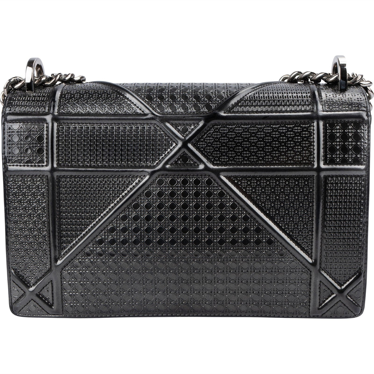 Christian Dior Embossed Cannage Diorama Flap Crossbody Bag