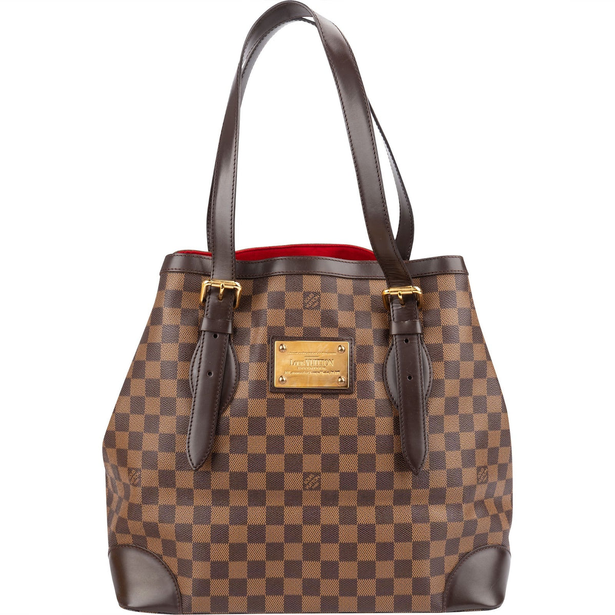 Louis Vuitton Monogram Damier Ebene Hampstead GM Shoulder Bag