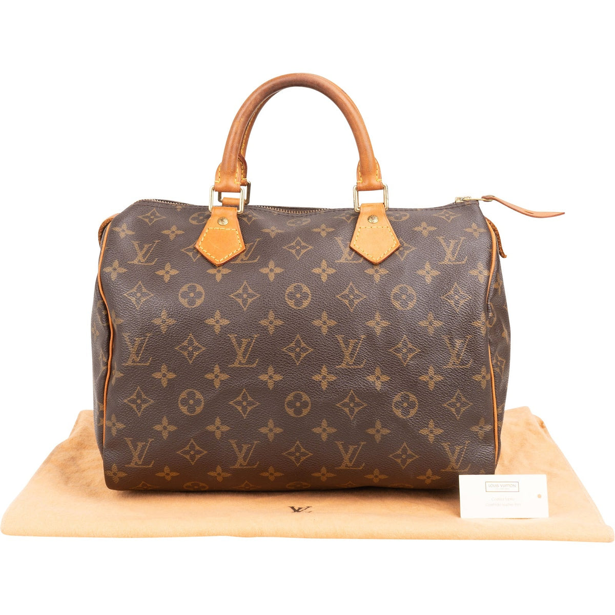 Louis Vuitton Monogram Canvas Speedy 30 Handbag