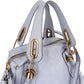 Chloé Pebbled Leather Small Paraty Handbag