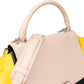 Céline Tricolor Leather Trapeze Handbag