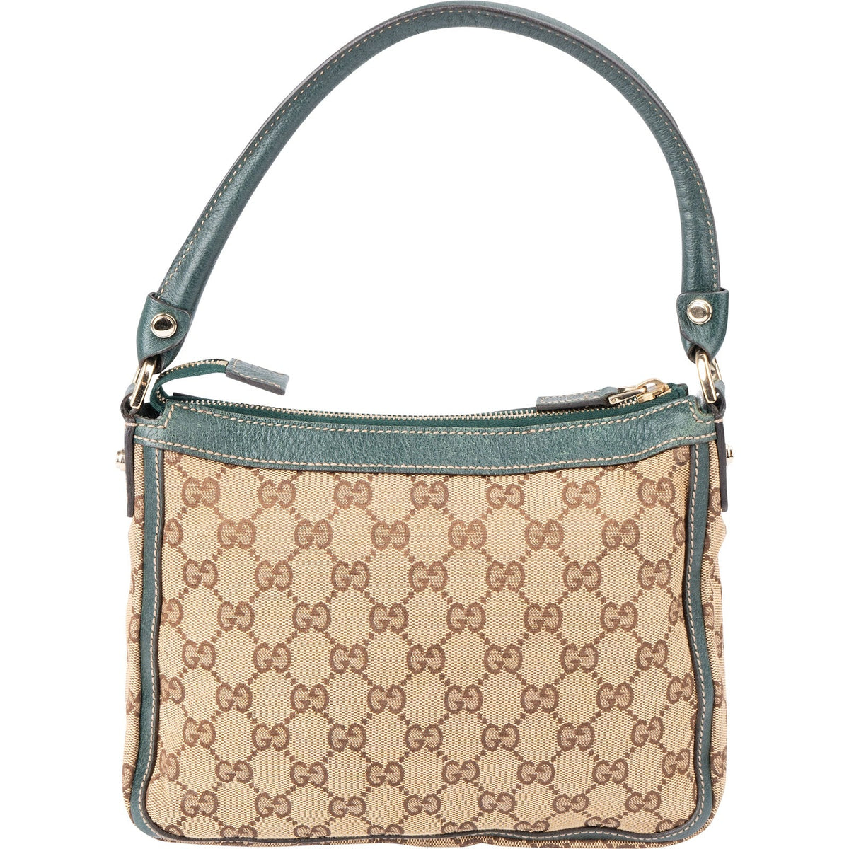Gucci Monogram GG Canvas Pochette Handbag