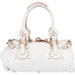 Chloé Pebbled Leather Paddington Satchel Handbag
