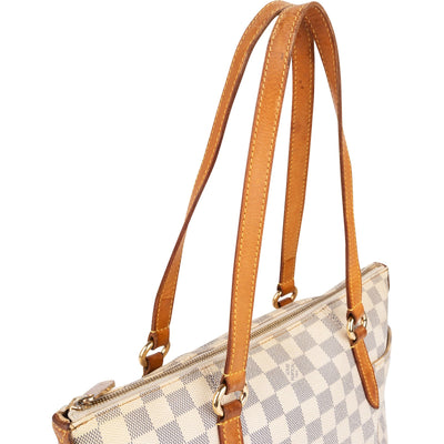 Louis Vuitton Monogram Damier Azur Totally PM Shoulder Bag