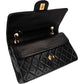 Chanel Quilted Lambskin 24K Medium Double Flap Shoulder Bag