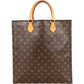 Louis Vuitton Monogram Canvas Sac Plat Handbag
