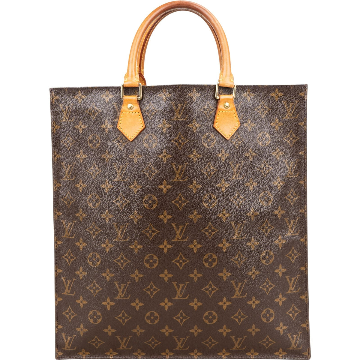 Louis Vuitton Monogram Canvas Sac Plat Handbag