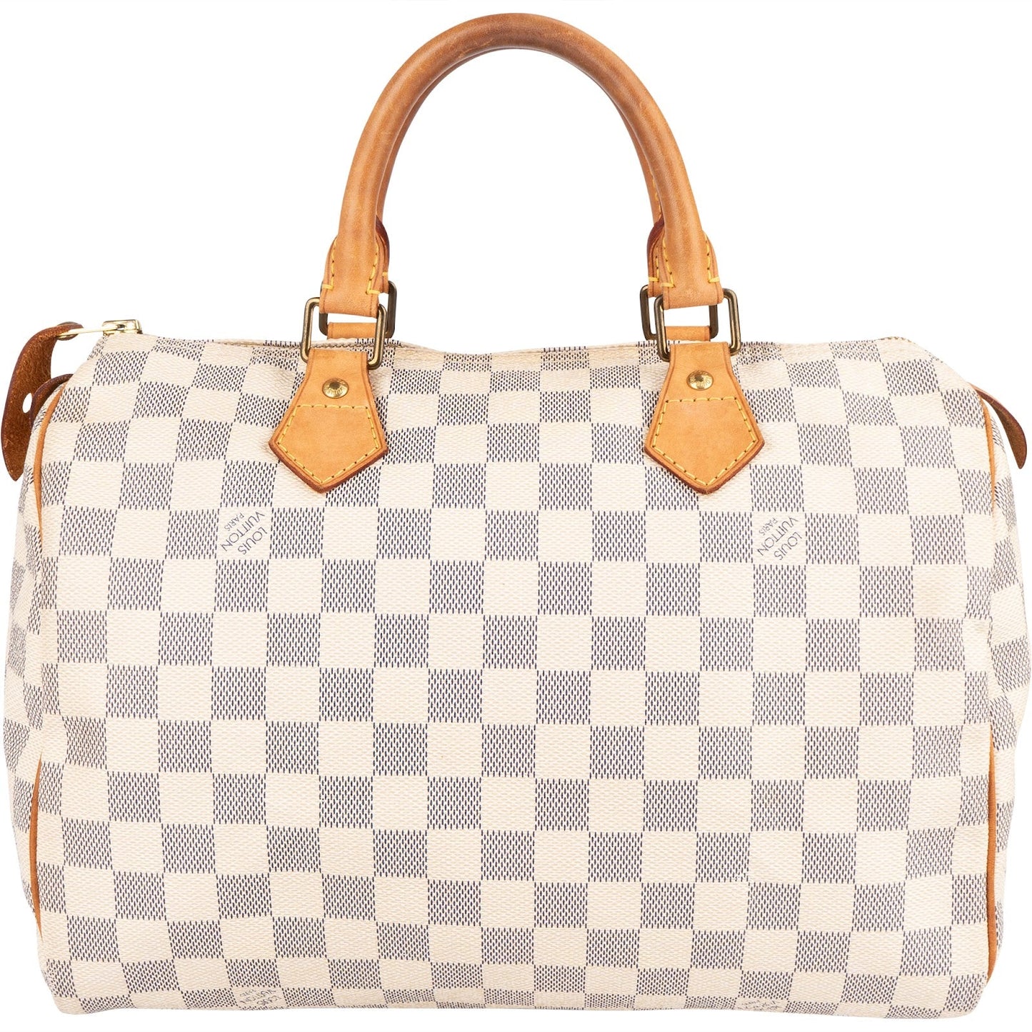 Louis Vuitton Monogram Damier Azur Speedy 30 Handbag