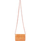 Chanel Striped Patent Leather Wallet on Chain Crossbody Bag