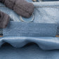 Balenciaga Blue Leather The Work City Tote Shoulder Bag