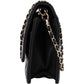 Chanel Quilted Patent Leather CC Crossbody Bag