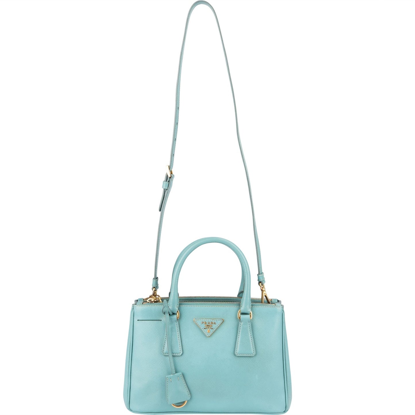 Prada Saffiano Leather Small Galleria Bag Handbag