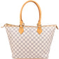 Louis Vuitton Monogram Damier Azur Canvas Saleya MM Shoulder Bag