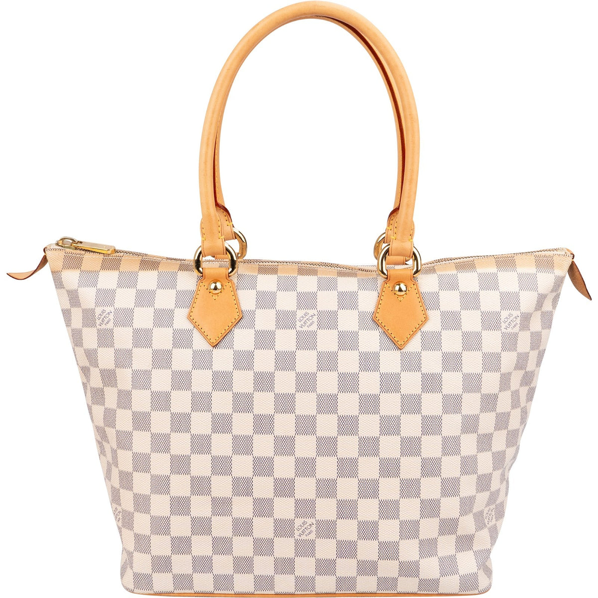 Louis Vuitton Monogram Damier Azur Canvas Saleya MM Shoulder Bag