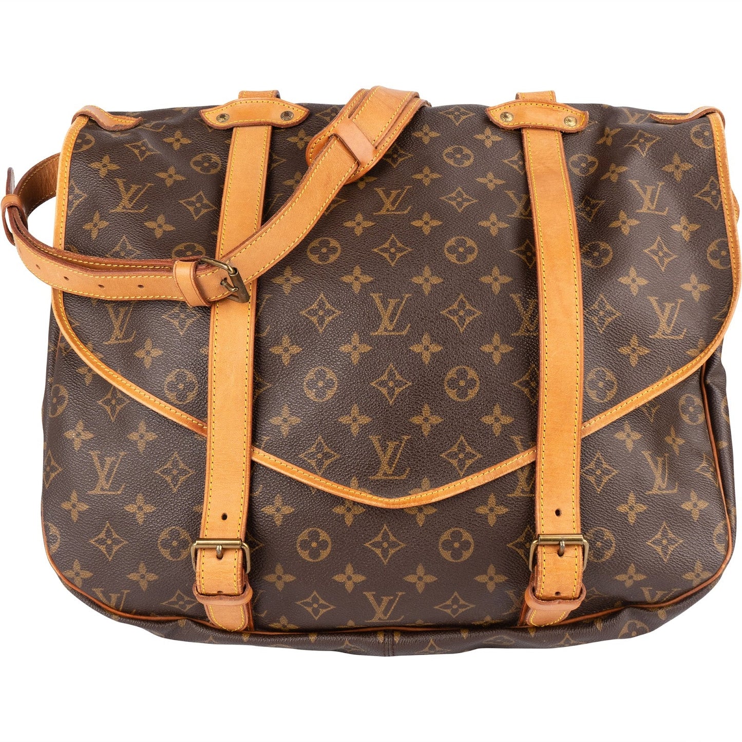 Louis Vuitton Monogram Canvas Saumur 40 Crossbody Bag