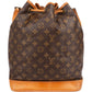 Louis Vuitton Monogram Canvas Sac Noé Grande Shoulder Bag