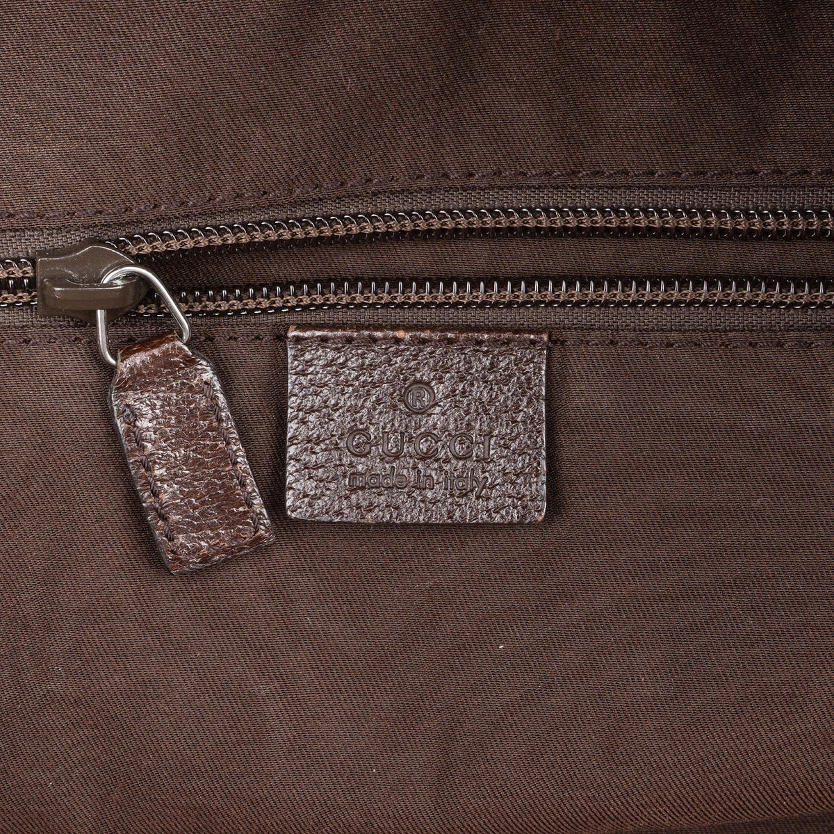 Gucci Monogram GG Canvas Web Boston Handbag