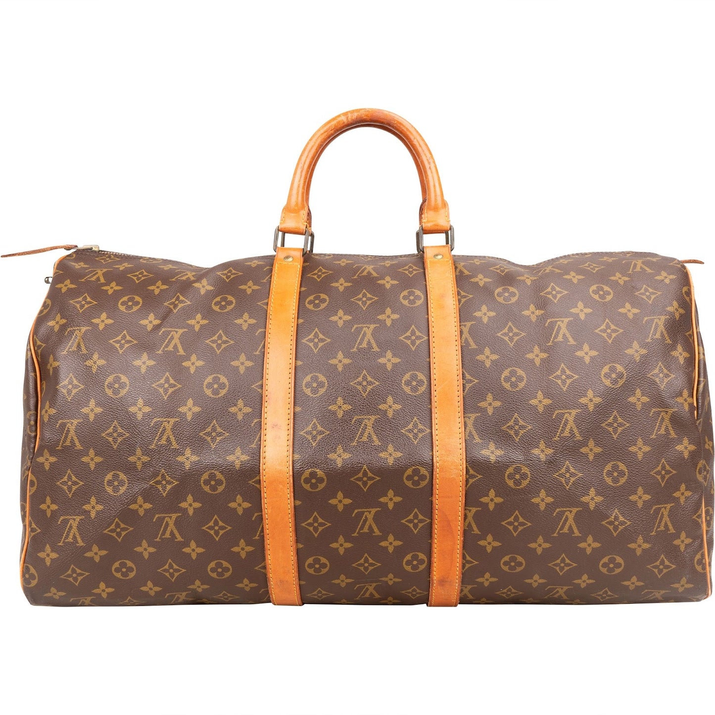Louis Vuitton Monogram Canvas Keepall 55 Travel Bag