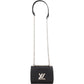 Louis Vuitton Noir Epi Leather Twist PM Crossbody Bag