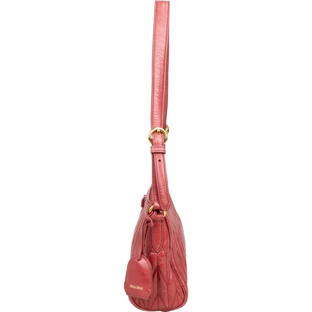 Miu Miu Quilted Nappa Leather Shoulder Bag