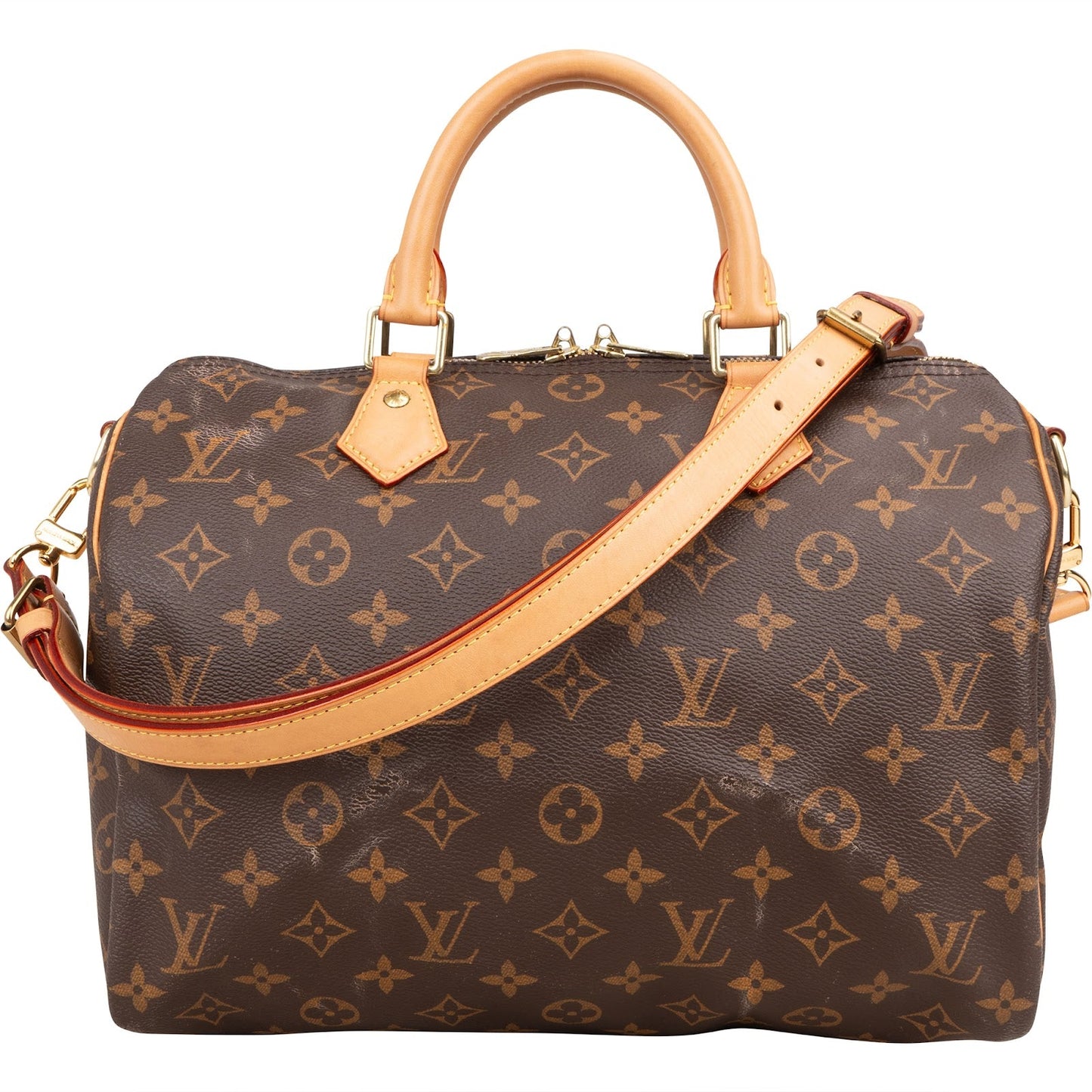 Louis Vuitton Monogram Canvas Speedy 30 Bandoulière Handbag