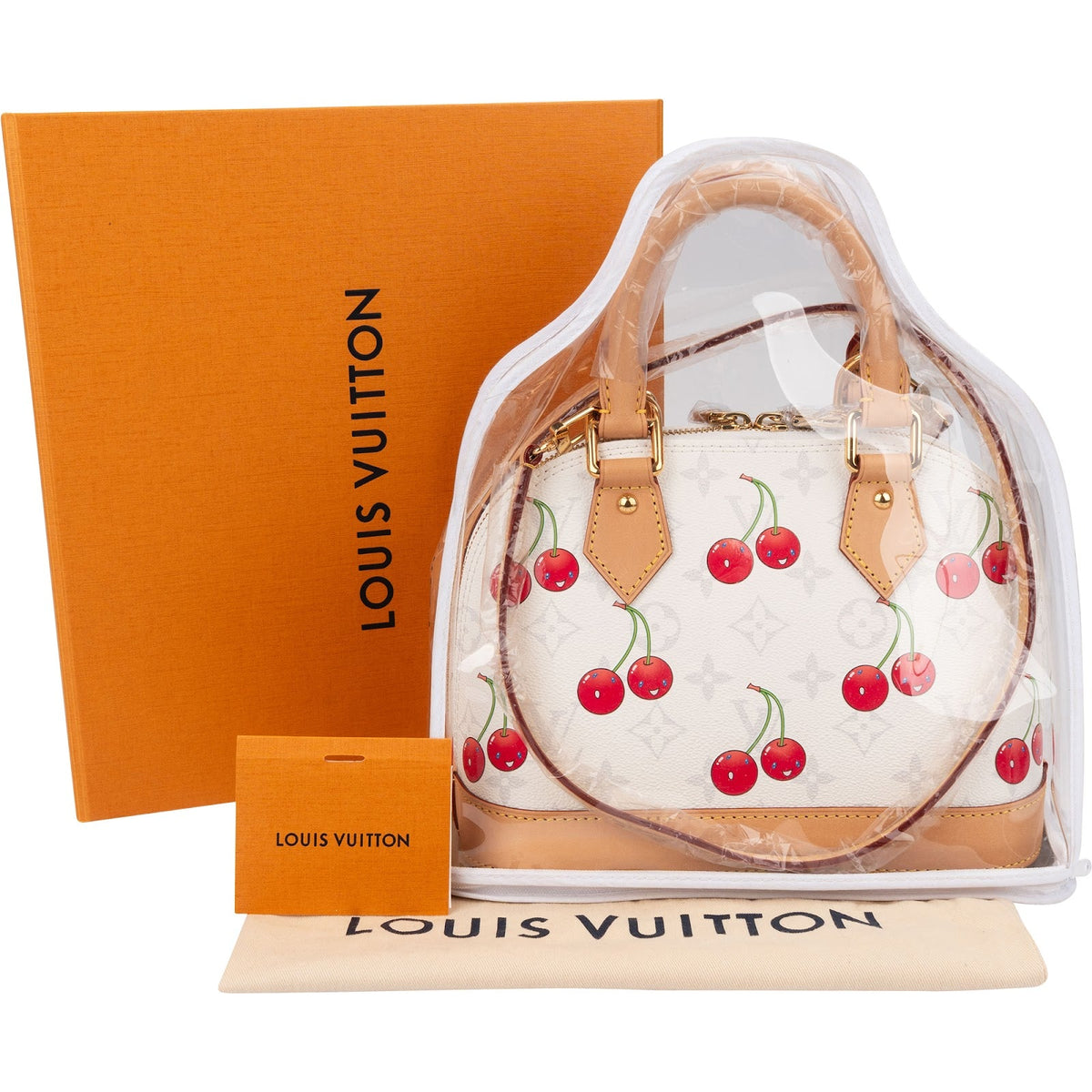 Louis Vuitton Monogram Takashi Murakami Cherry Canvas Alma BB Cerises Handbag
