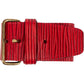 Louis Vuitton Red Epi Leather Grip Griffklammer