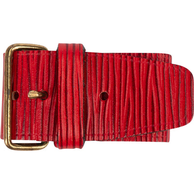 Louis Vuitton Red Epi Leather Grip Griffklammer