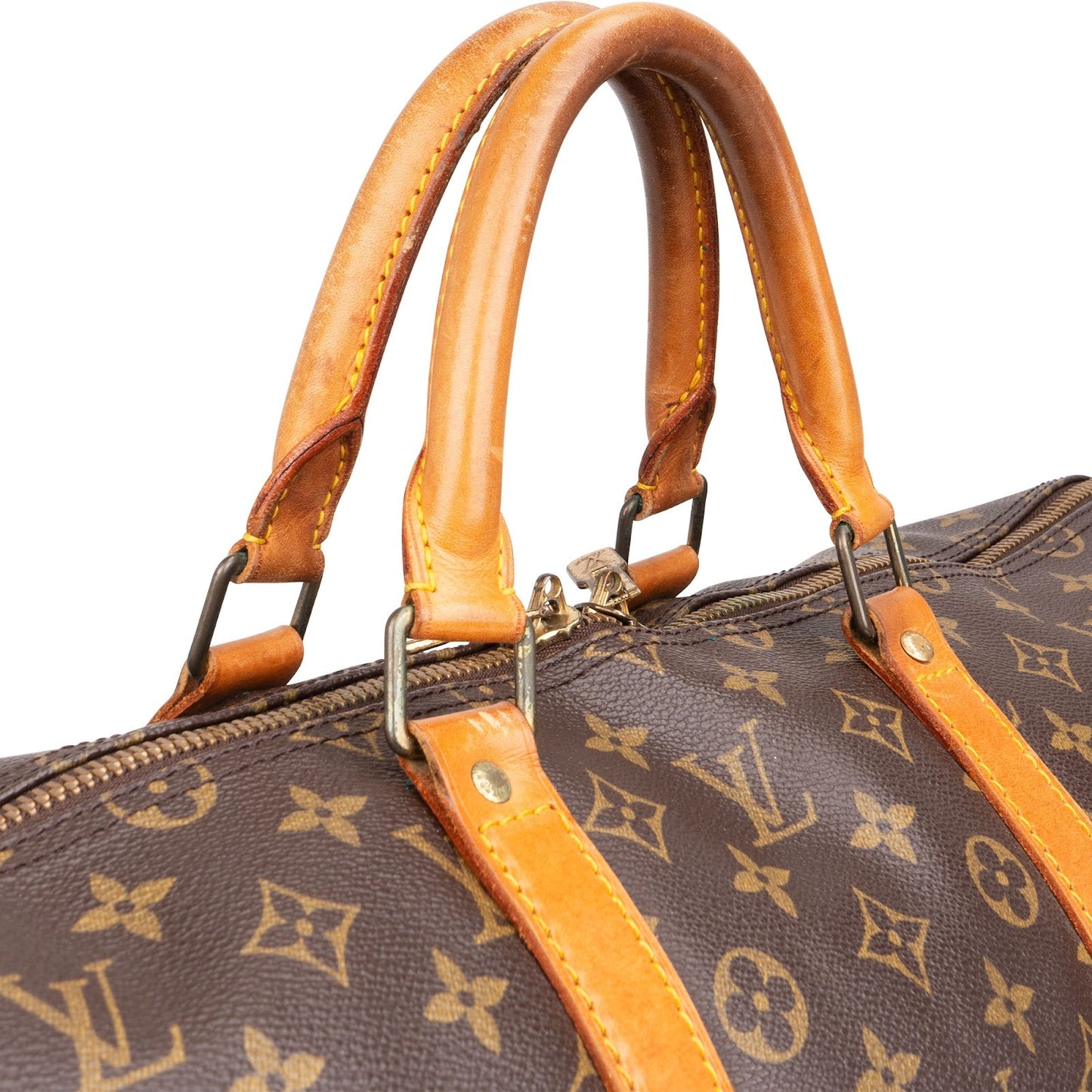 Louis Vuitton Monogram Canvas Keepall 55 Travel Bag