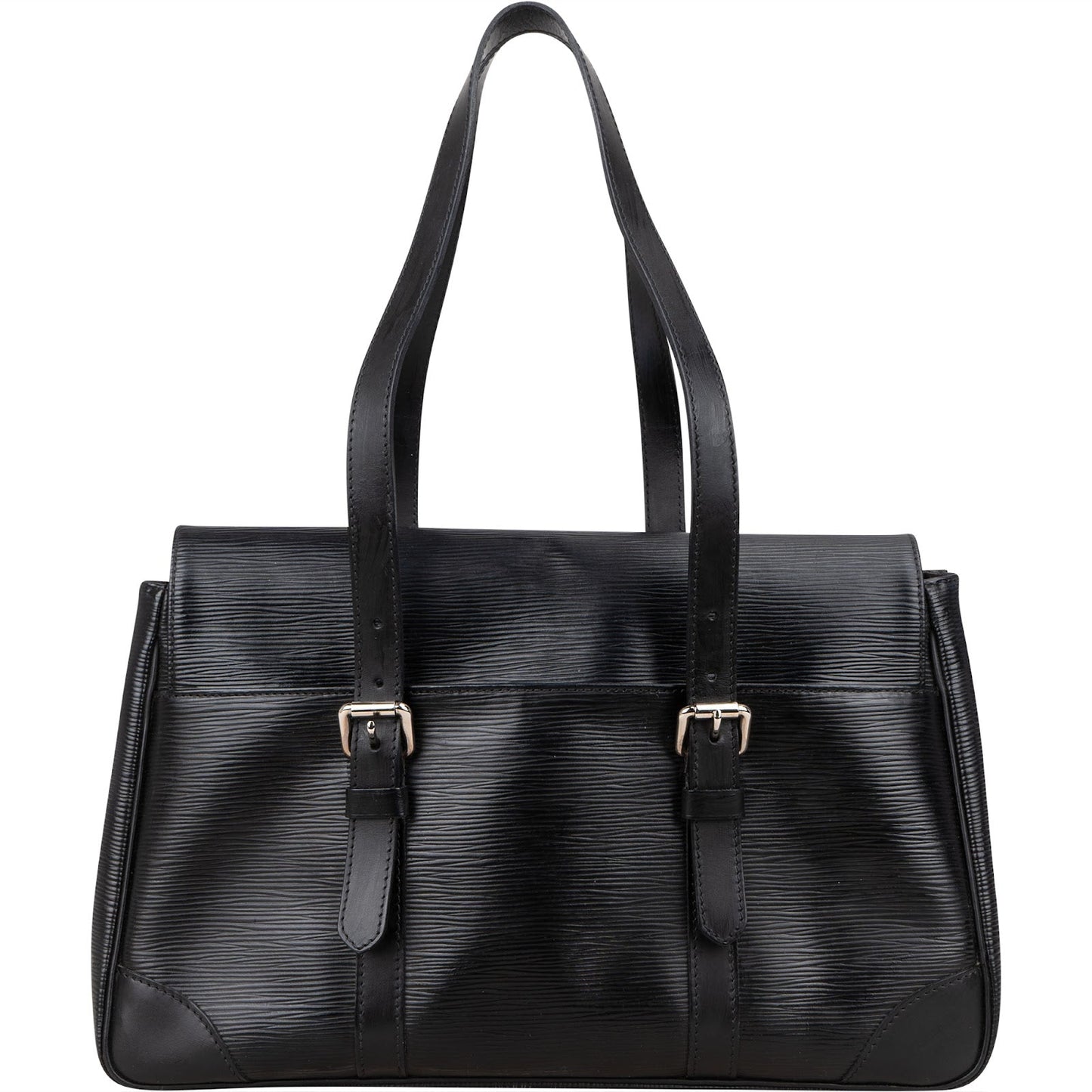 Louis Vuitton Noir Epi Leather Segur Shoulder Bag