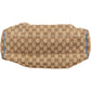 Gucci Monogram GG Canvas Blue Leather Sukey Handbag
