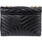 Saint Laurent Quilted Leather Loulou Medium Crossbody Bag
