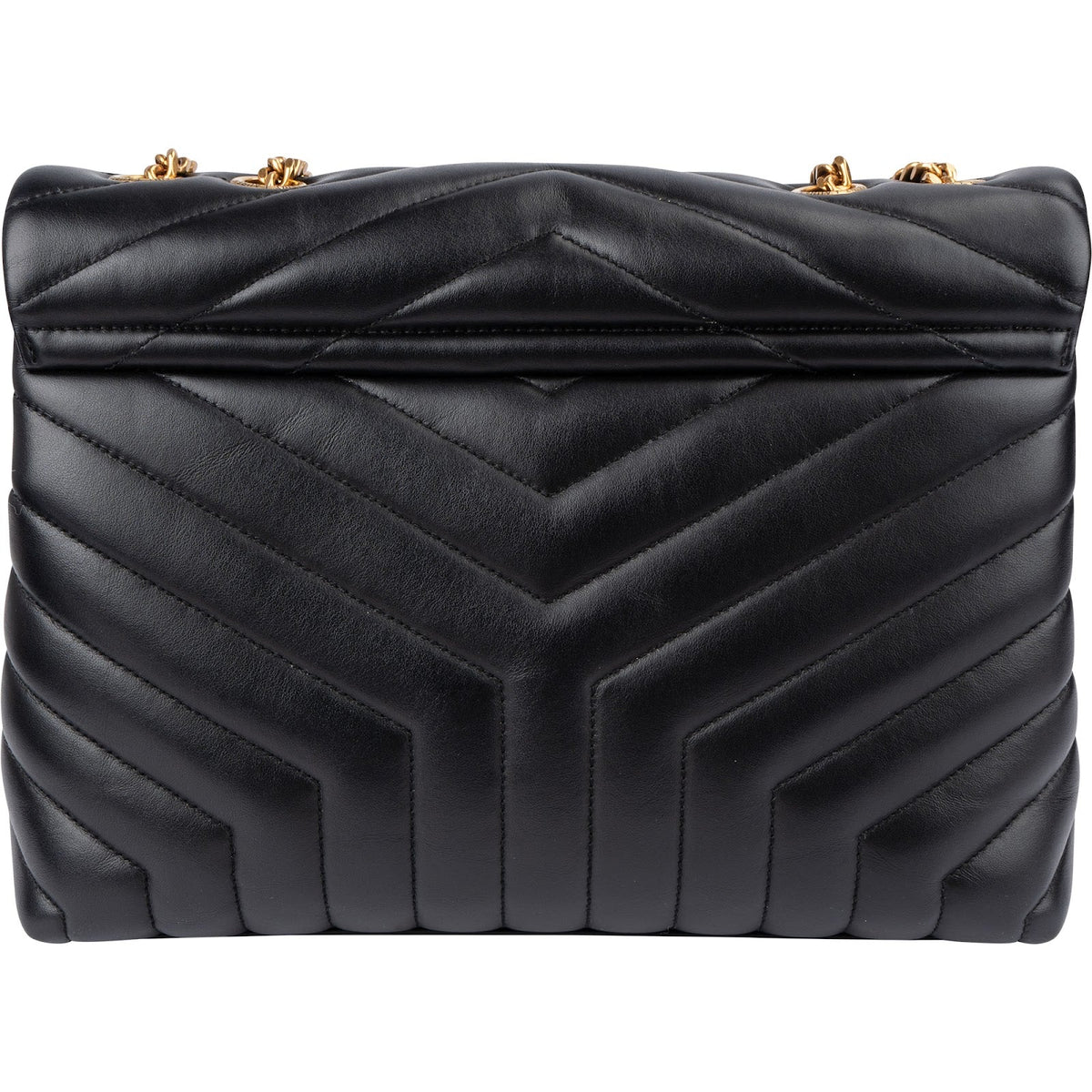 Saint Laurent Quilted Leather Loulou Medium Crossbody Bag