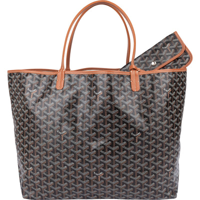 Goyard Goyardine Monogram St. Louis GM Shoulder Bag