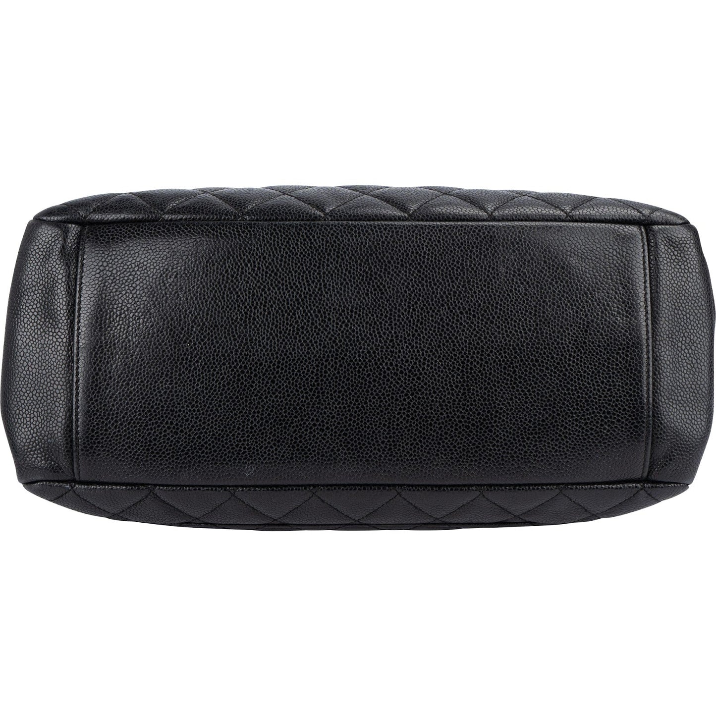 Chanel Quilted Caviar Leather Grand Shopping CC Shoulder Bag