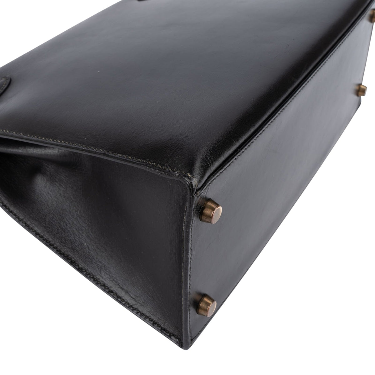 Hermès Box Calf Sellier Kelly 28 Handbag