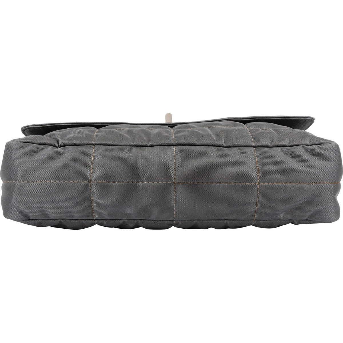 Chanel Chocolate Bar Flap aus Nylon (limitiert) – Ansicht 7