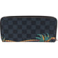 Louis Vuitton Monogram Damier Graphite Illustre Jungle Malletier Zippy Organizer Wallet