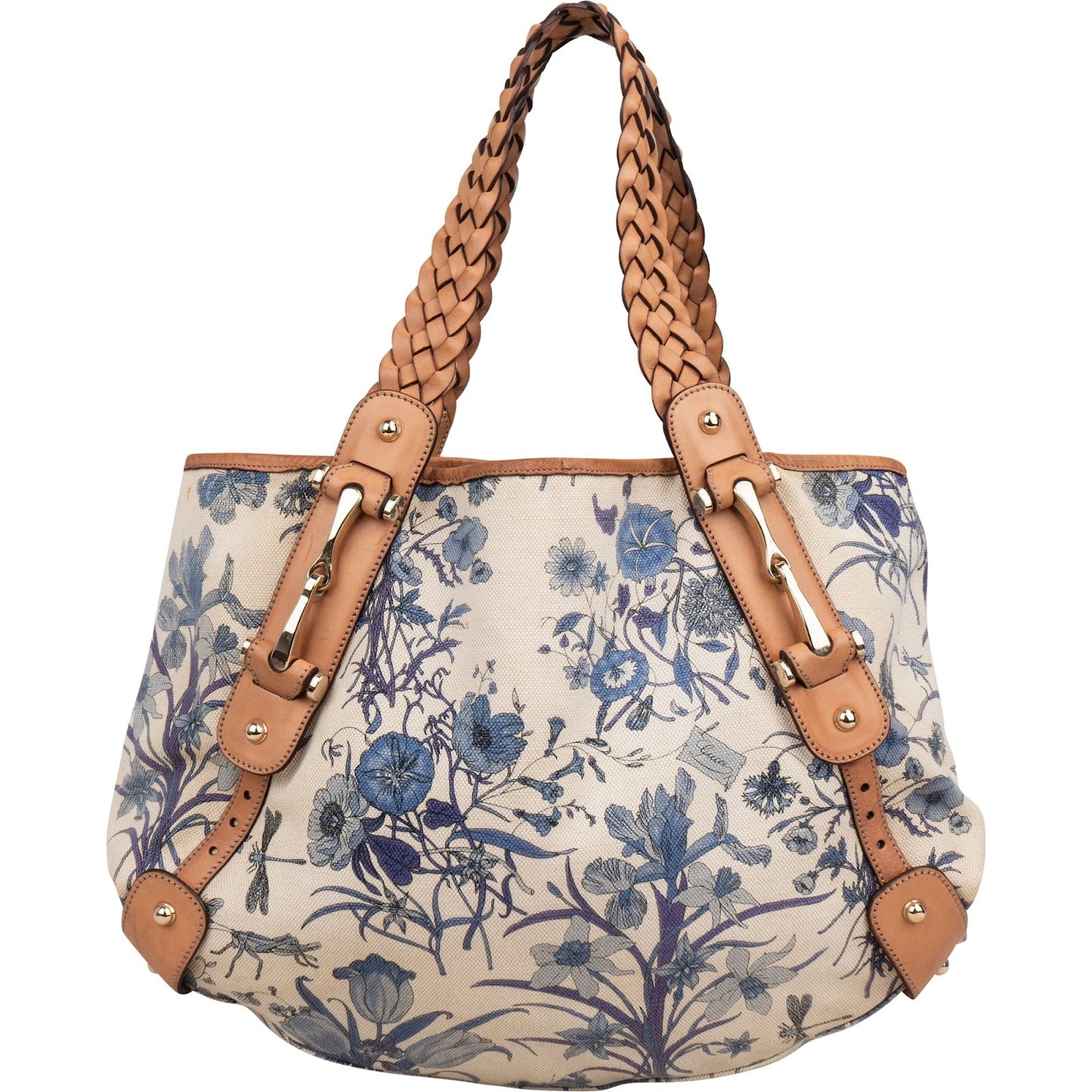 Gucci Floral Monogram Pelham Shoulder Bag