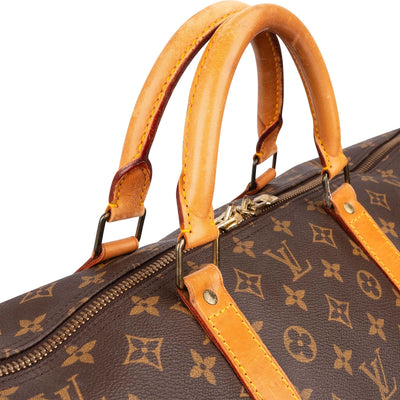 Louis Vuitton Monogram Canvas Keepall 60 Travel Bag