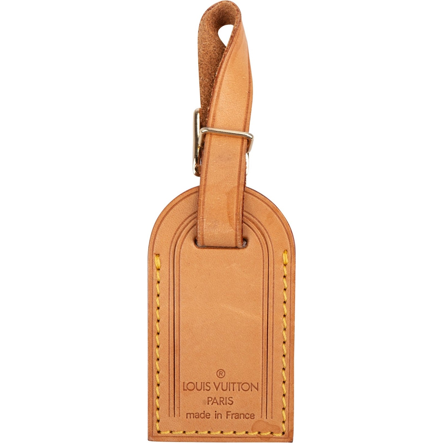 Louis Vuitton Vachetta Leather Luggage Tag